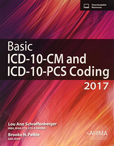 Beispielbild fr Basic ICD-10-CM and ICD-10-PCS Coding, 2017 zum Verkauf von Better World Books: West