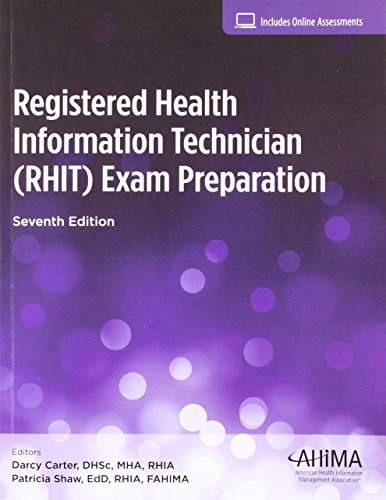 Stock image for Registered Health Information Technician (RHIT) Exam Preparation for sale by SecondSale