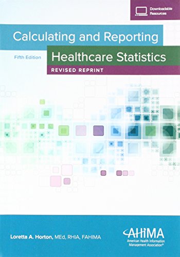 Stock image for Calculating and Reporting Healthcare Statistics for sale by Gulf Coast Books