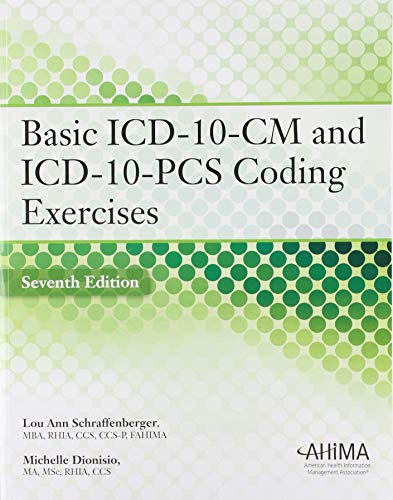 Stock image for Basic ICD-10-CM and ICD-10-PCS Coding Exercises for sale by BooksRun