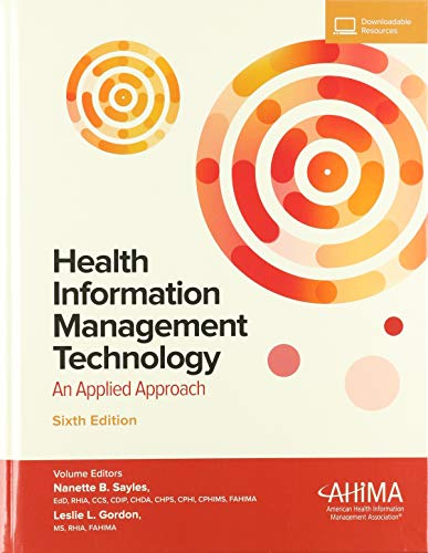 Beispielbild fr Health Information Management Technology, 6e zum Verkauf von Better World Books