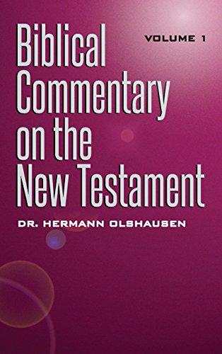 Stock image for Biblical Commentary on the New Testament Vol. 1 for sale by Lakeside Books