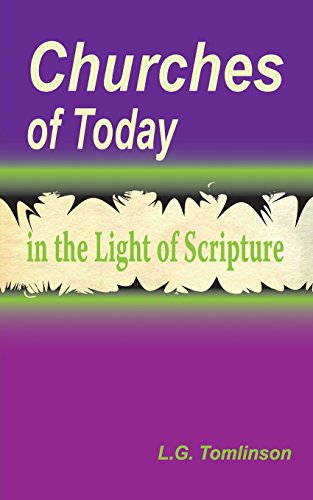 Stock image for Churches of Today in the Light of Scripture for sale by SecondSale