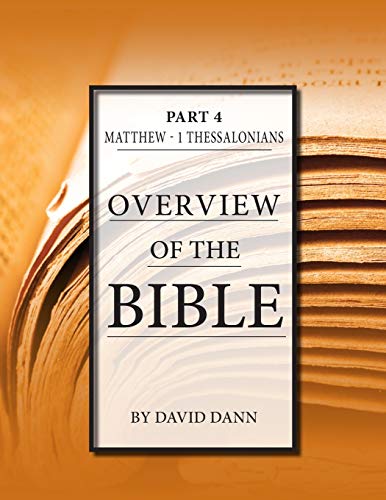 Imagen de archivo de Overview of the Bible, Part 4 a la venta por Your Online Bookstore
