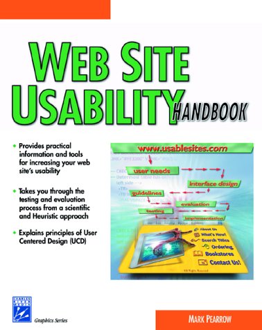 Stock image for Web Site Usability Handbook for sale by Black and Read Books, Music & Games