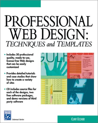 Stock image for Professional Web Design : Techniques and Templates for sale by Better World Books