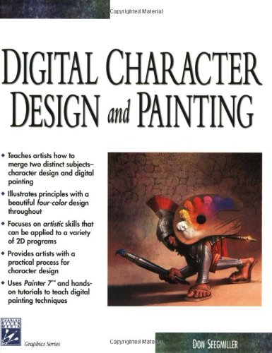 9781584502326: Digital Character Design and Painting (Graphics Series)