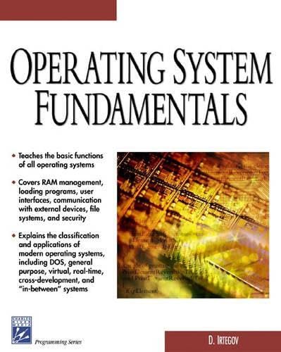 9781584502746: Operating Systems Fundamentals (Programming Series)