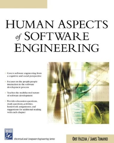 Stock image for Human Aspects of Software Engineering (Electrical and Computer Engineering Series) for sale by HPB-Red