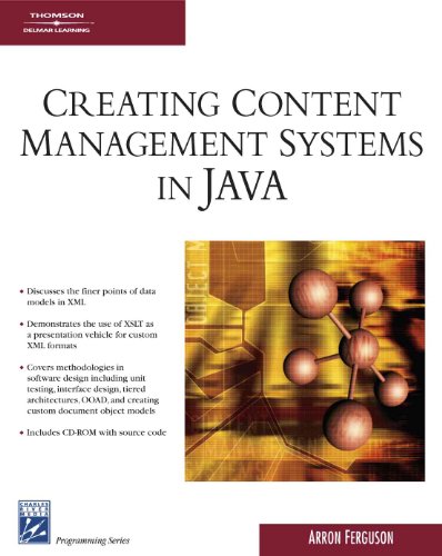 Stock image for Creating Content Management Systems in Java for sale by Better World Books