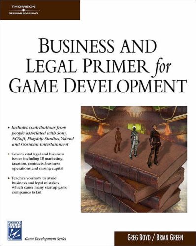 9781584504924: Business and Legal Primer for Game Development