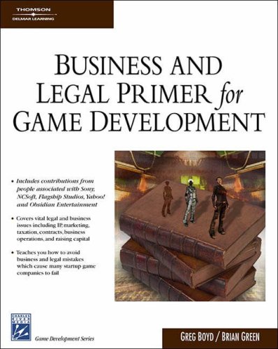 9781584504924: Business & Legal Primer for Game Development