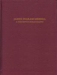 James Ingram Merrill: A Descriptive Bibliography.