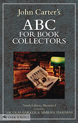 9781584563525: ABC for Book Collectors