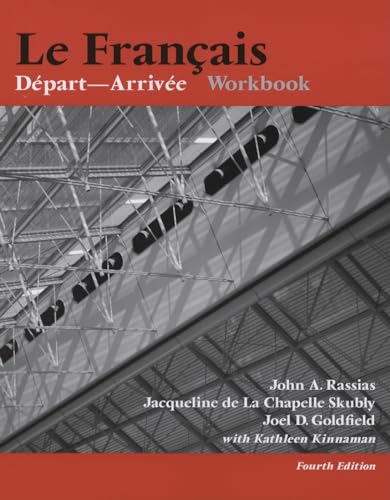 Beispielbild fr Le Francais: Depart-arrivee Workbook zum Verkauf von Revaluation Books