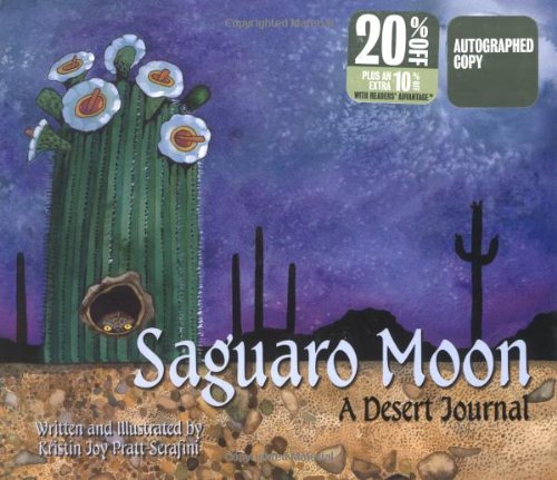Stock image for Saguaro Moon: A Desert Journal (Sharing Nature With Children Book) for sale by Your Online Bookstore