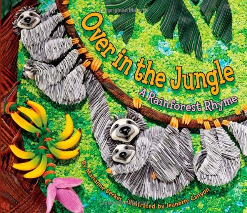 Beispielbild fr Over in the Jungle: A Rainforest Rhyme - Board Book (Simply Nature Book) zum Verkauf von AwesomeBooks