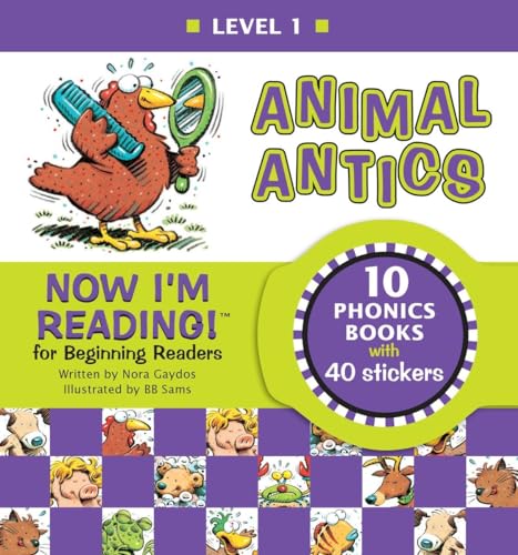 9781584760733: Now I'm Reading!: Animal Antics - Level 1