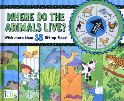 Stock image for Turn & Discover: Where Do the Animals Live? for sale by WorldofBooks