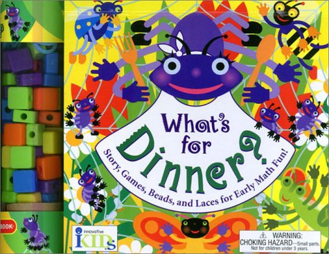 What's for Dinner?: Story, Games, Beads and Laces for Early Math Fun! (Jr. Groovy Tube Book) (9781584760962) by Mattern, Joanne