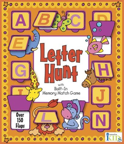 Beispielbild fr Letter Hunt With Built-in Memory Match Game (Flip the Flap) zum Verkauf von Ken's Book Haven