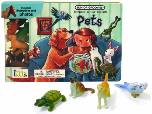 Junior Groovies: Pets -- Storybook, 10 Toys and Fun Facts (9781584769408) by IKids