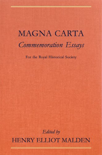 Stock image for Magna Carta Commemoration Essays for sale by Alien Bindings