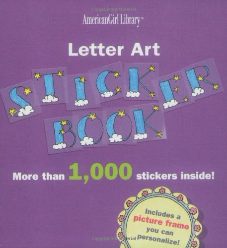 Imagen de archivo de Letter Art Sticker Book a la venta por Ergodebooks