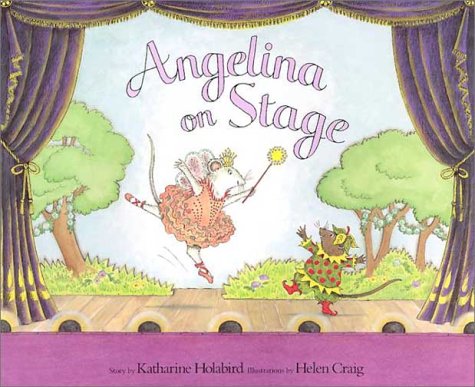 9781584856566: Angelina on Stage