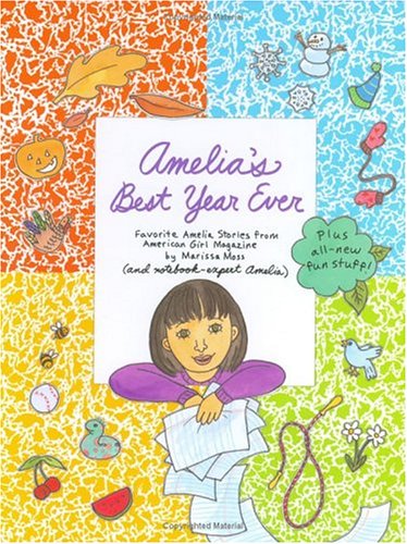 Beispielbild fr Amelia's Best Year Ever : Favorite Amelia Stories from American Girl Magazine zum Verkauf von Better World Books