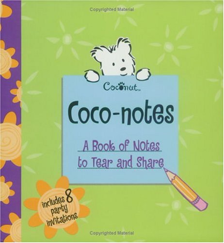 Stock image for Coconut Coco-Notes: A Book of Notes to Tear and Share (Coconut) for sale by Wonder Book