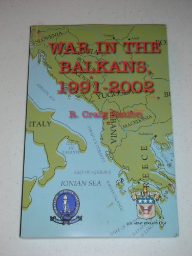 Beispielbild fr War in the Balkans, 1991-2002 zum Verkauf von Wonder Book