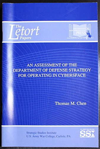 Beispielbild fr An Assessment of the Department of Defense Strategy for Operating in Cyberspace zum Verkauf von Wonder Book