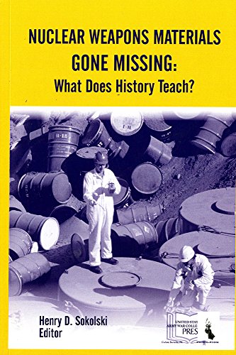 Stock image for Nuclear Weapons Materials Gone Missing: What Does History Teach? for sale by Wonder Book