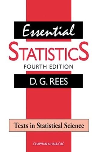 Beispielbild fr Essential Statistics (Texts in Statistical Science) zum Verkauf von SecondSale