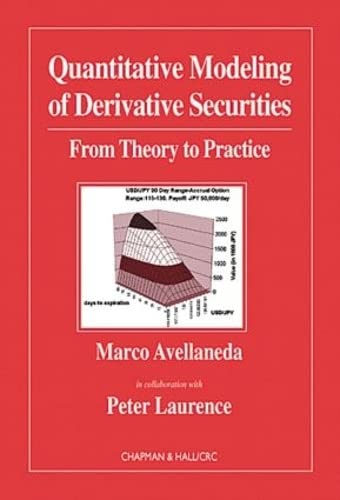 Stock image for Quantitative Modeling of Derivative Securities: From Theory To Practice for sale by HPB-Red