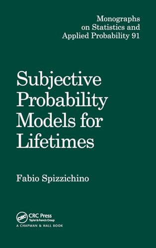 9781584880608: Subjective Probability Models for Lifetimes