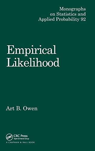 Stock image for Empirical Likelihood for sale by Revaluation Books