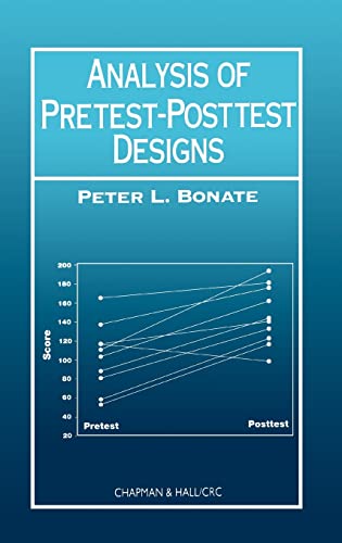 Imagen de archivo de Analysis of Pretest-Posttest Designs a la venta por Goodwill