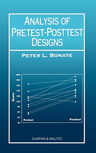9781584881735: Analysis of Pretest-Posttest Designs