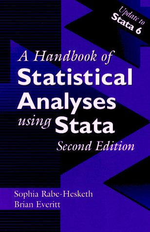 Imagen de archivo de Handbook of Statistical Analyses Using Stata, Second Edition a la venta por ThriftBooks-Dallas