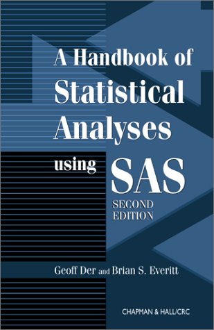 Imagen de archivo de Handbook of Statistical Analyses Using SAS, Second Edition a la venta por Wonder Book