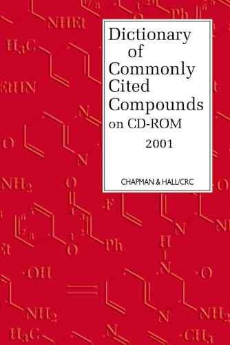 9781584882510: Dictionary of Commonly Cited Compounds on Cd-Rom: 2001