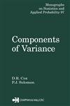 9781584883548: Components of Variance (Chapman & Hall/CRC Monographs on Statistics and Applied Probability)