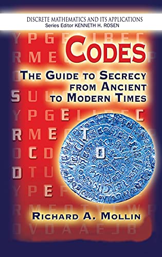 Stock image for Codes: The Guide to Secrecy From Ancient to Modern Times (Discrete Mathematics & Its Application) for sale by HPB-Red