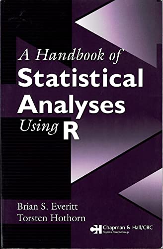 Imagen de archivo de A Handbook of Statistical Analyses Using R a la venta por More Than Words