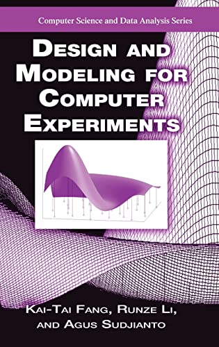 Imagen de archivo de Design and Modeling for Computer Experiments a la venta por Blackwell's