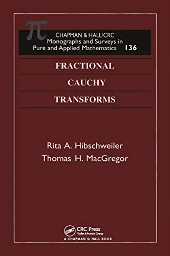 Stock image for Fractional Cauchy Transforms for sale by Revaluation Books