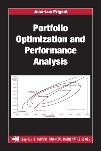 9781584885788: Portfolio Optimization and Performance Analysis (Chapman and Hall/CRC Financial Mathematics Series)