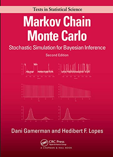 Imagen de archivo de Markov Chain Monte Carlo: Stochastic Simulation for Bayesian Inference, Second Edition (Chapman & Hall/CRC Texts in Statistical Science) a la venta por My Dead Aunt's Books